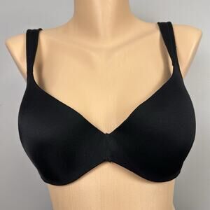 Essential Bodywear Bra Size 38C EBW 4107 Black Lined Underwire Brenna Molded Cup